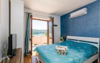 Posteľ alebo postele v izbe v ubytovaní Holiday Home Slano 45