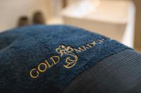 Postel nebo postele na pokoji v ubytování Goldmädchen 93 - Beach House
