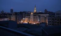 Widok na miasto Poznań z tego apartamentu