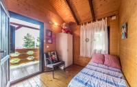 A bed or beds in a room at El Collado