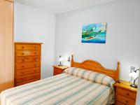 Postel nebo postele na pokoji v ubytování Apartamento Forner vista mar Orangecosta