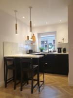 Kuchyň nebo kuchyňský kout v ubytování Apartament Na Krzywym Kole