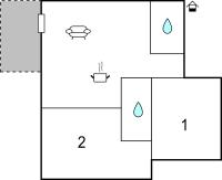 The floor plan of Vincenzo-Podere Moricci