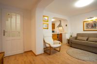 Posezení v ubytování Tsarevets panoramic apartments Veliko Tarnovo