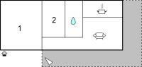 The floor plan of Praiola