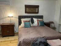 Łóżko lub łóżka w pokoju w obiekcie Mostowa Apartment