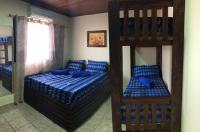 Hostel flor do Caribeにあるベッド