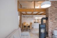 Kuchyň nebo kuchyňský kout v ubytování Ferienwohnung Strandgut Sonnenseite