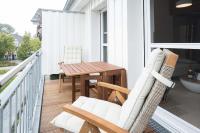 Balkón nebo terasa v ubytování Ferienwohnung Strandgut Sonnenseite