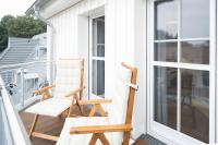 Balkón nebo terasa v ubytování Ferienwohnung Strandgut Sonnenseite