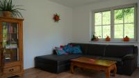 A seating area at Ferienwohnung Sonnenwald
