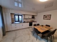 Kuchyň nebo kuchyňský kout v ubytování Apartmán Žora