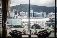 ホテルから撮影された、または一般的な山の景色