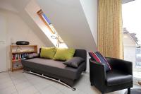 Posezení v ubytování Villa Augusta Wohnung 13