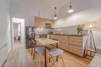 Kuchyň nebo kuchyňský kout v ubytování Residencial Villa Margarita