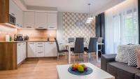 Kuchyňa alebo kuchynka v ubytovaní Trevilles Apartamenty - Green Hills