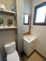 Kúpeľňa v ubytovaní Ferienhaus Dana