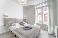 Postel nebo postele na pokoji v ubytování Residencial Villa Margarita
