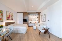 Postel nebo postele na pokoji v ubytování 302- HiEndAccomodation-TopLocation