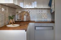 Kuchyňa alebo kuchynka v ubytovaní Apartment Pantarul