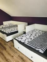 Posteľ alebo postele v izbe v ubytovaní Baltic Sea Home
