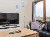 TV a/nebo společenská místnost v ubytování Three-Bedroom Holiday home in Ulfborg 4
