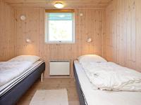 Postel nebo postele na pokoji v ubytování 10 person holiday home in Idestrup