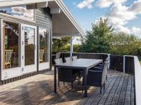 Balkón nebo terasa v ubytování 10 person holiday home in Idestrup