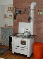 A kitchen or kitchenette at Casetta Belvedere - Santa Fiora