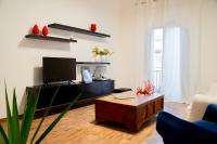 Televízia a/alebo spoločenská miestnosť v ubytovaní Civico64 apartments