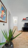 Televízia a/alebo spoločenská miestnosť v ubytovaní Civico64 apartments
