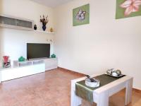 Televízia a/alebo spoločenská miestnosť v ubytovaní Apartamentos El Mirador