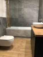Kúpeľňa v ubytovaní Apartamenty Przy IV Śluzie - LUX 50m2