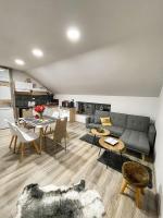 Posezení v ubytování Apartmán Šakal