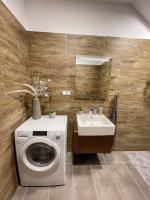Koupelna v ubytování Apartmán Šakal