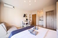 Posteľ alebo postele v izbe v ubytovaní Apartments Anka with Seaview