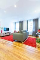 A television and/or entertainment centre at Unamuno by Bilbao Living