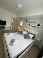 Posteľ alebo postele v izbe v ubytovaní Sicily Comfort Milazzo