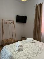 Posteľ alebo postele v izbe v ubytovaní Crisana Beach Málaga
