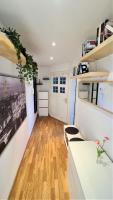Kuchyň nebo kuchyňský kout v ubytování Apartment Blochmann-Cárre
