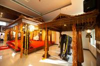 Hotel Guruvayur Darshanにあるベッド