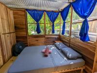 Arboura Eco Cabinsにあるベッド