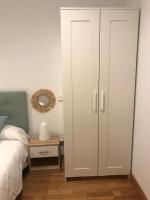 Postel nebo postele na pokoji v ubytování Apartamento con piscina Navarrete
