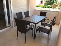 Půdorys ubytování Holiday apartment in Punat with loggia, air conditioning, WiFi, washing machine 4534-1