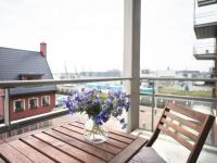 Balkon ili terasa u objektu Modern Apartment in Den Haag with Balcony overlooking Seaside