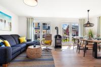 Posezení v ubytování NordseeResort Büsum Ferienhaus 1 Beach House