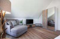 Posezení v ubytování NordseeResort Büsum Ferienhaus 1 Beach House