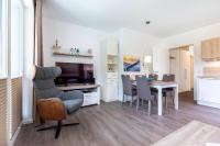 Kuchyň nebo kuchyňský kout v ubytování Aparthotel Ostseeallee Aparthotel Ostseeallee 4-33
