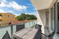 Balkón nebo terasa v ubytování Aparthotel Ostseeallee Aparthotel Ostseeallee 4-33