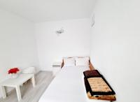 Postel nebo postele na pokoji v ubytování Motel Thessaloniki